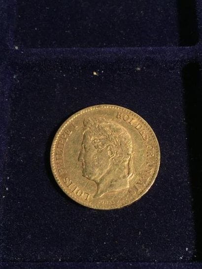40 Francs or LOUIS-PHILIPPE

(1834 A)

