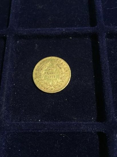 20 francs Napoléon III tête nue - Empire...