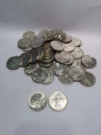 [ Pièces en argent ]

Lot de pièces de 5...