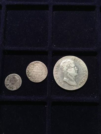Ensemble de 3 pièces en argent 
