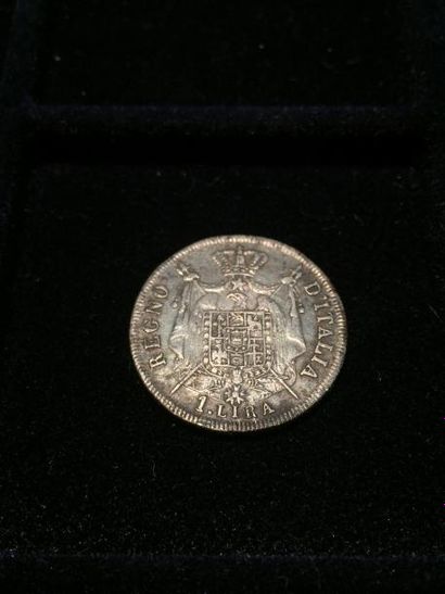 ROYAUME D'ITALIE - ARGENT - 

1 Lire Napoléon...