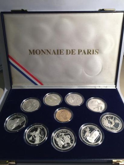 [SPORT] [MONNAIE DE PARIS] 

Coffret de la...