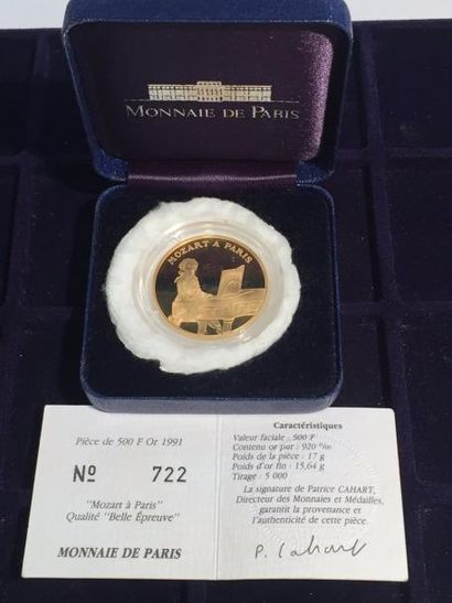 [MONNAIE DE PARIS] 

Une pièce de 500 francs...
