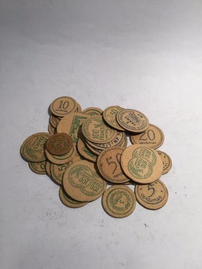 [ Nouveaux francs ]

Lot de trente pièces...