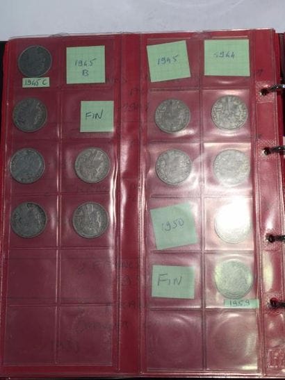 [FRANCS] [COLLECTION]

Trois classeurs contenant...