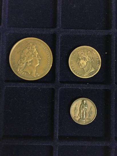[FRANCE][MEDAILLE]
Lot composé de :
- Médaille...
