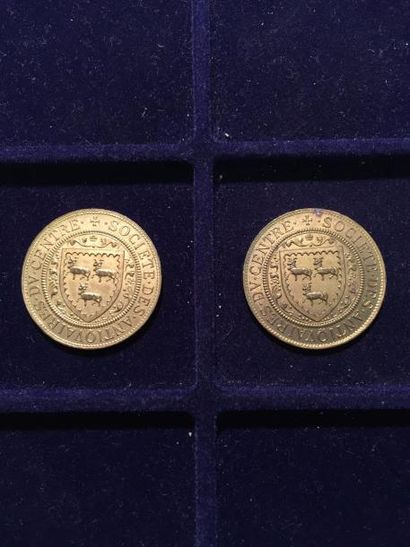 [ Jeton ] [ Bourges ]



Lot de 2 jetons...