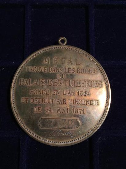 FRANCE

Médaille souvenir de la commune de...