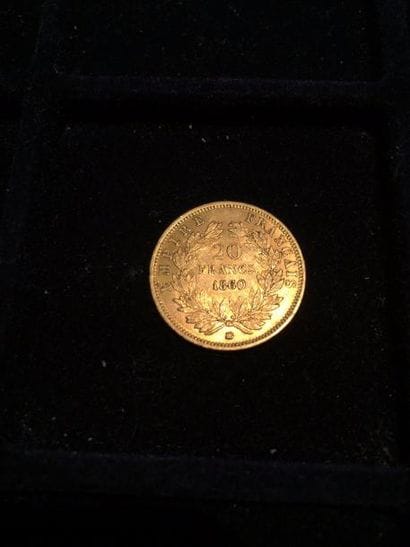 [ Pièce en or ]

1 pièce de 20 francs Napoléon...