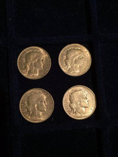 [ Pièce en or ]

4 pièces de 20 francs 