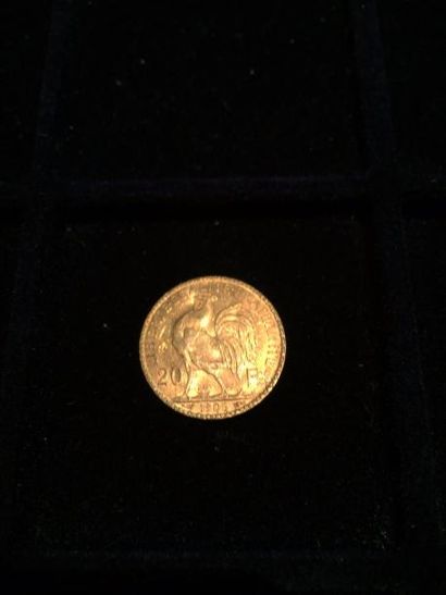 [ Pièce en or ]

1 pièce de 20 francs 