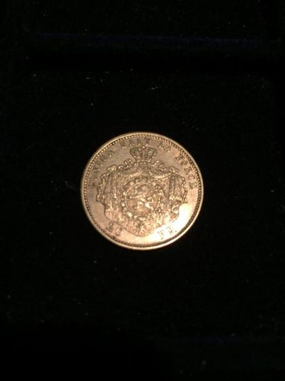[ Pièce en or ] [ Belgique ]

1 pièce de...