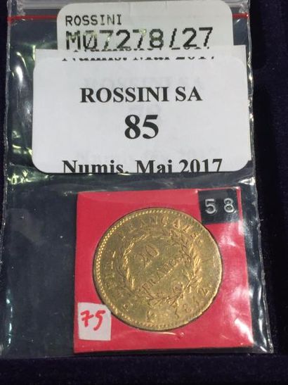 20 francs en or 
