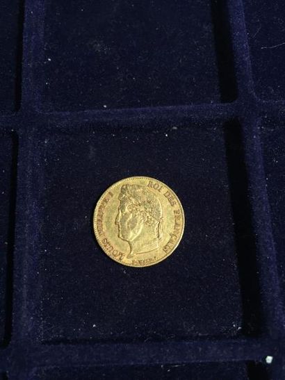 FRANCE

Pièce de 20 Fr or Louis Philippe...