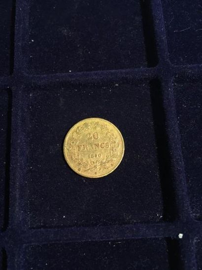 FRANCE

Pièce de 20 Fr or Louis Philippe...