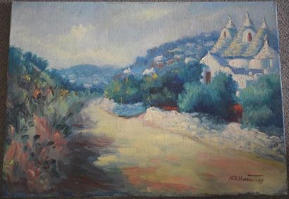 NOCENTE Nikola (XXème siècle) 

Paysage

Huile...