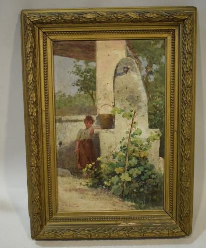 PARLAGRECO Beniamino (1856-1902)

Fillette...