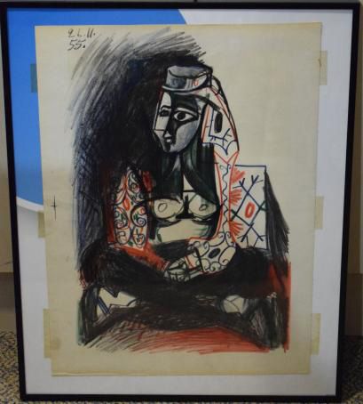 PICASSO PAblo (d'après)

L'orientale assise...