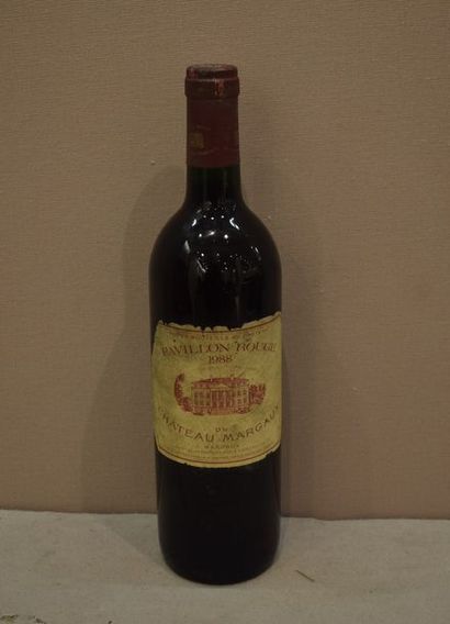1	 bouteille 	PAVILLON ROUGE DU CH. MARGAUX,...