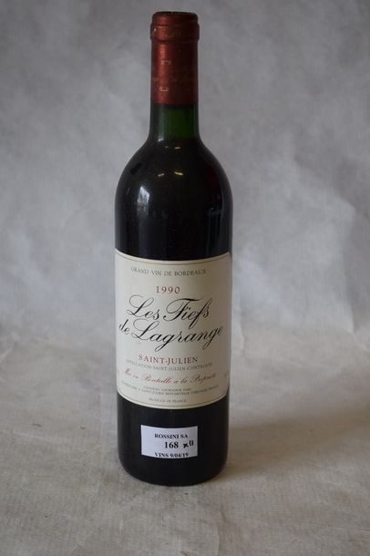 11 	bouteilles 	LES FIEFS DE LAGRANGE, 		Saint-Julien...