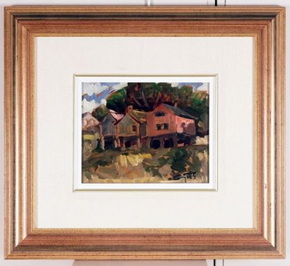 AYOTTE, Léo (1909-1976)
Maisons
Acrylique...