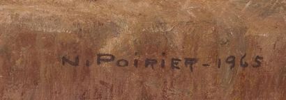 POIRIER, Narcisse (1883-1983)
Sans titre
Huile...