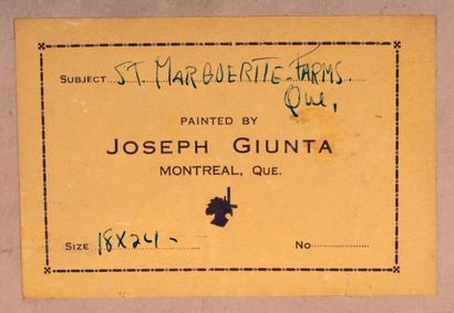 GIUNTA, Joseph (1911-2011)
