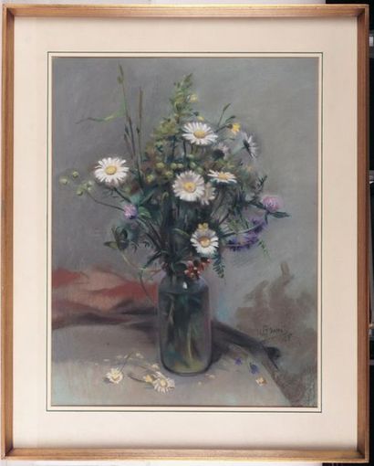 BRUNI, Umberto (1914-)
Nature morte
Pastel
Signé...