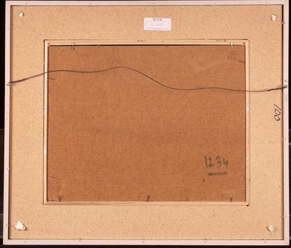 GAGNON, René (1927-)
Payage
Huile sur isorel
Signée...