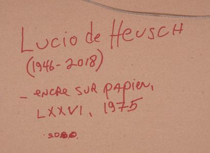DE HEUSCH, Lucio (1946-2018)
