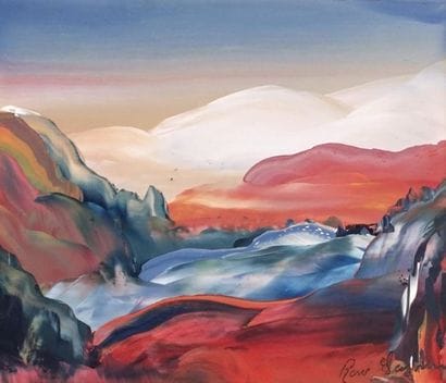 GAGNON, René (1927-)
« Couleurs d’automne,...