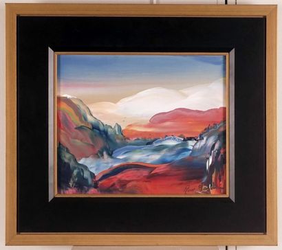 GAGNON, René (1927-)
« Couleurs d’automne,...