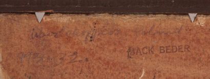 BEDER, Jack (1910-1987)
