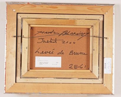 BLANCHET, Martin (1972 - )
« Lever de brume...