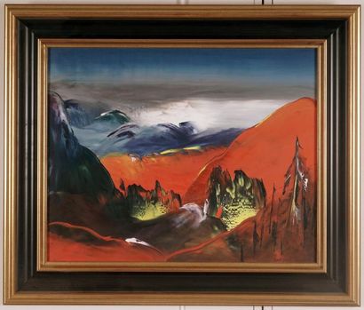 GAGNON, René (1927-)
Paysage
Acrylique sur...