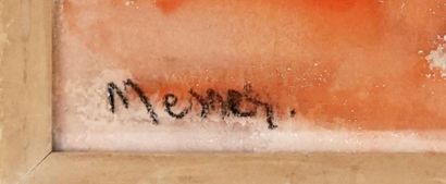 MESSER, David (1912 - 1998)
Sans titre
Pastel
Signé...