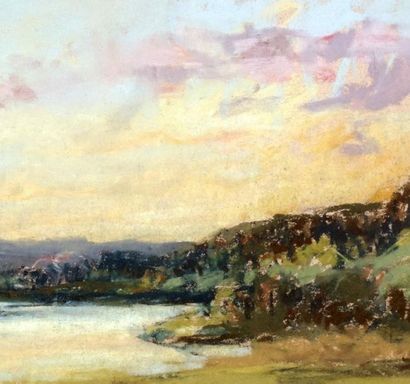DES CLAYES, Berthe (1877 - 1968)
Paysage
Pastel
Signé...