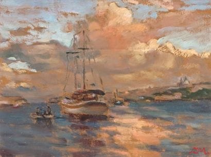 MONTPETIT, Roland (1913-1983)
« Le nuage...
