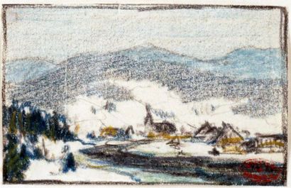 GAGNON, Clarence (1881 - 1942)
« Paysage,...