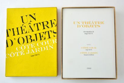 FISETTE, Serge (1944-)
A theatre of objects,...