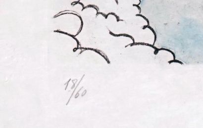 DE CHIRICO, Giorgio (1888-1978)
Zeus
Lithography
Signed...