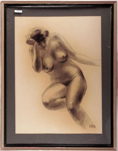 COLIN, Paul (1892 - 1985)
Frontal nude
Charcoal...