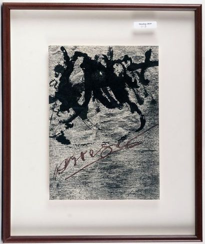 TAPIES, Antonin (1923-2012)

