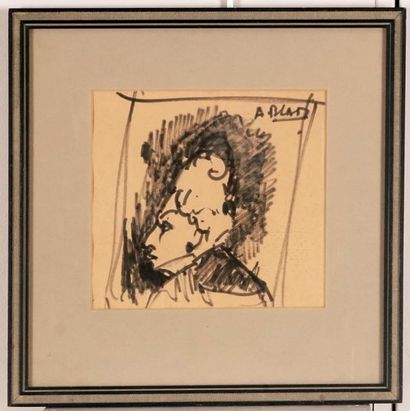BLATAS, Arbit (1908-1999)
Profile
Felt pen...