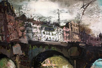 FOSS, Olivier (1920 - 2002)
Walking on the...