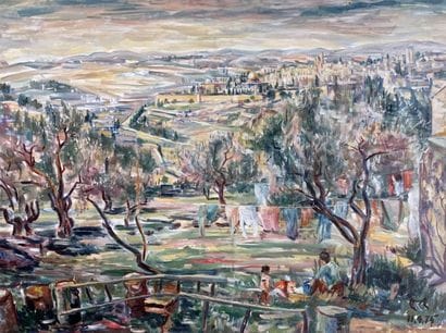 DASH, Y. (active XXth)
Landscape
Oil on canvas
Signature...