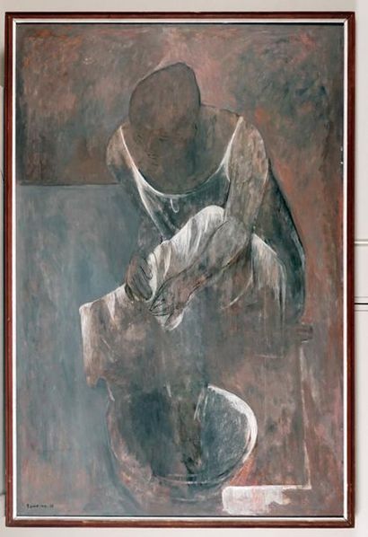 TONDINO, Gentile (1923-2001)
Untitled
Oil...