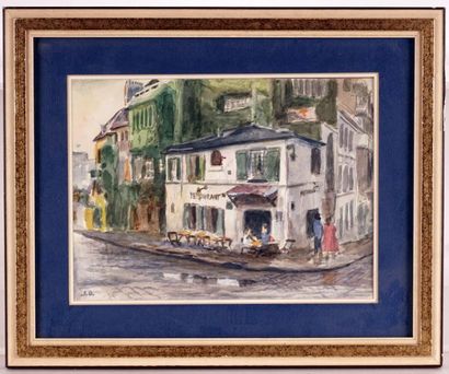 BEDER, Jack (1910-1987)
Untitled
Two watercolours
Signed...