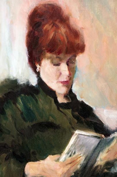 SHOWELL, William (1905-1985)
Reader
Oil on...