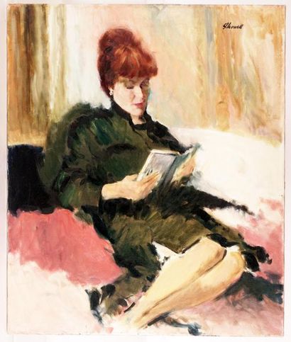 SHOWELL, William (1905-1985)
Reader
Oil on...